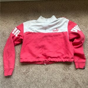 PUMA - WOMENS PUMA POWER HALF-ZIP CREW FL